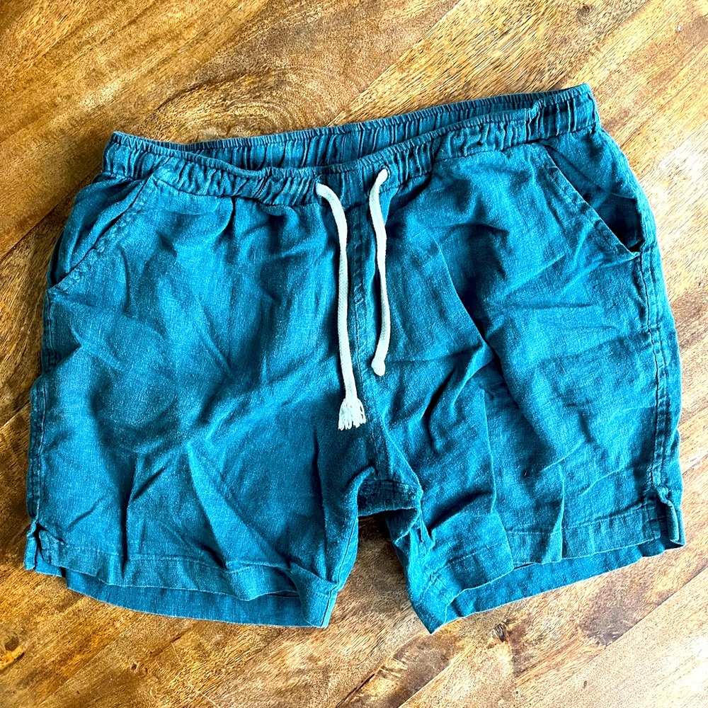 Alex Crane shorts - men’s medium - 100% linen